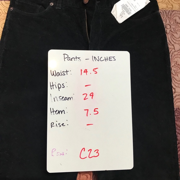 NWT LL Bean Casco Favorite Fit Straight Corduroy 4 - Picture 2 of 7